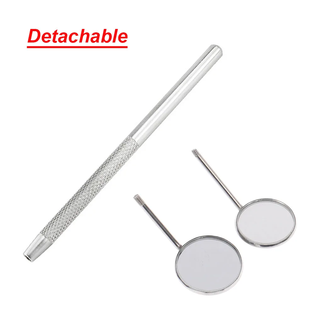 Teeth Whitening Home - Stainless Steel Dental Lab Mouth Mirror