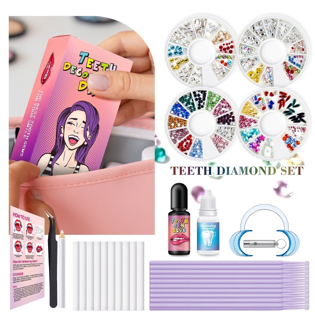 Tooth Gem Kit - DIY Tooth Gem Kit Jewelry Gems