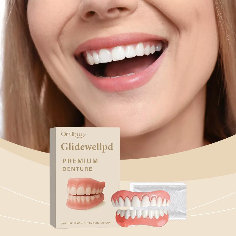 Teeth Whitening Veneers - 1 Set Full Denture Fake Teeth