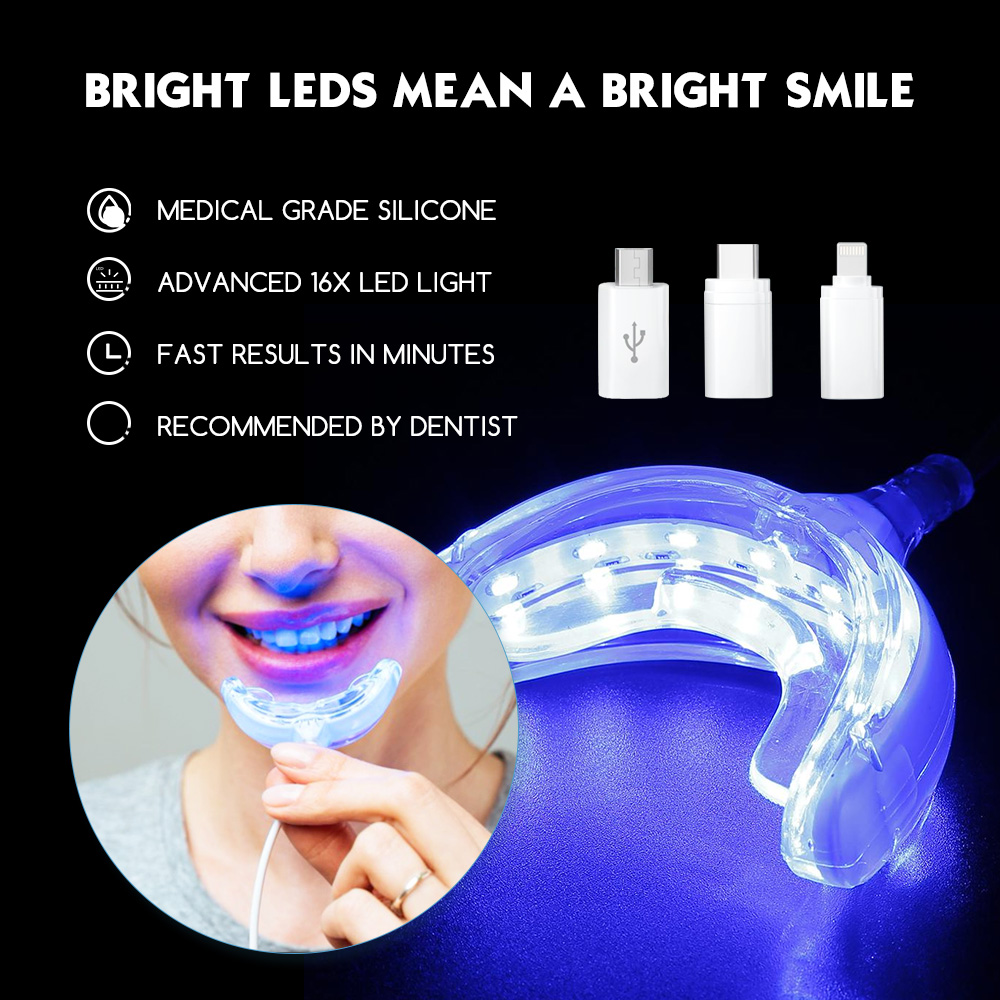 Teeth Whitening With Blue Light - Luxsmile Smart LED Teeth Whitening Portable