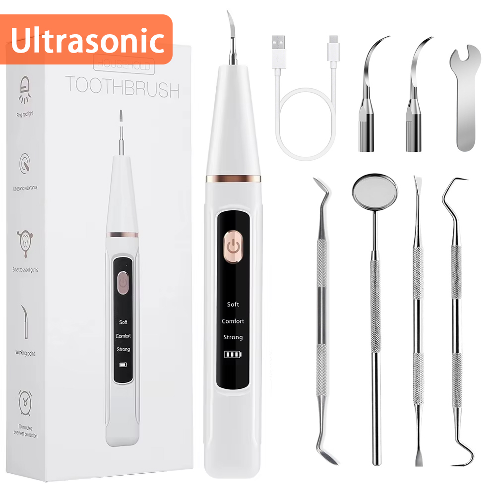 Teeth Whitening Home - Electric Ultrasonic Dental Scaler Calculus Oral