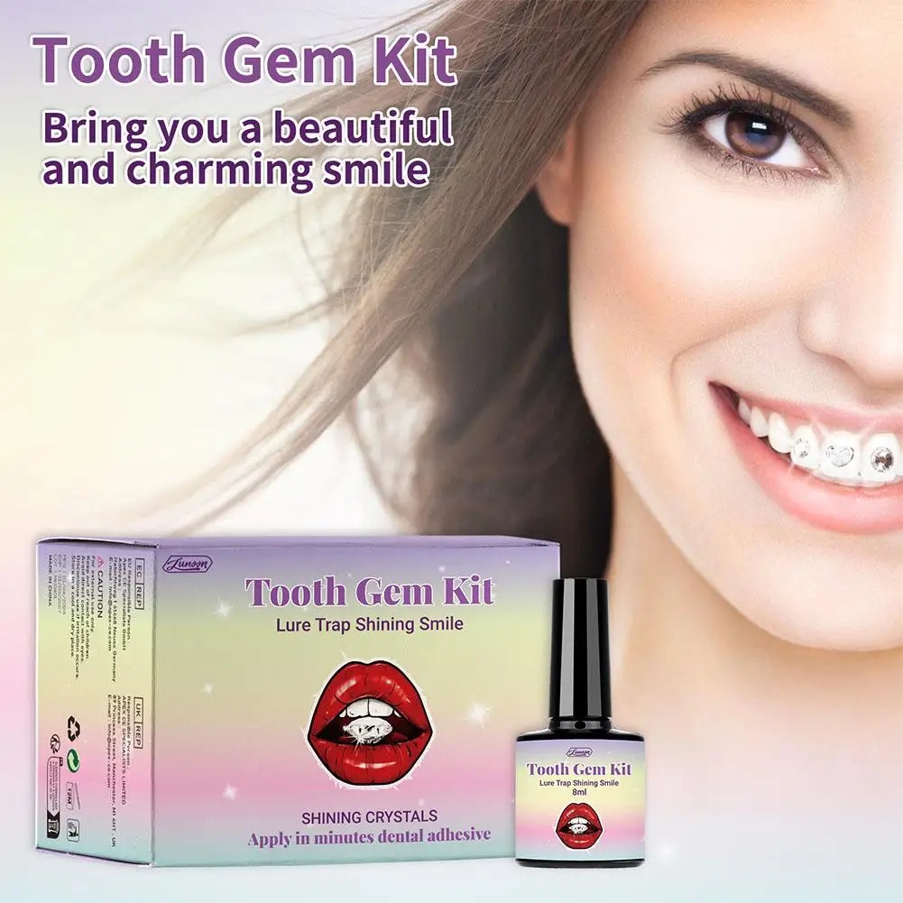 Tooth Gem Kit - DIY Teeth Gems Kit Clear Precious