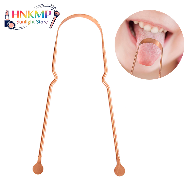 Tongue Scraper Metal - 1Pc Stainless Steel Tongue Scraper Cleaner