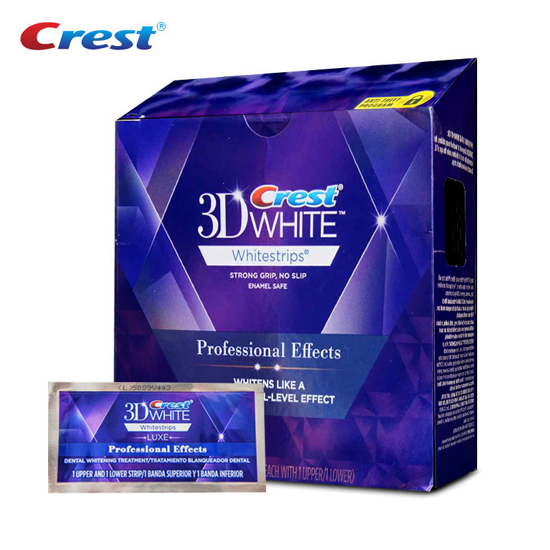 Whitening Strip 3D - Original Crest 3D Whitestrips Teeth Whitening