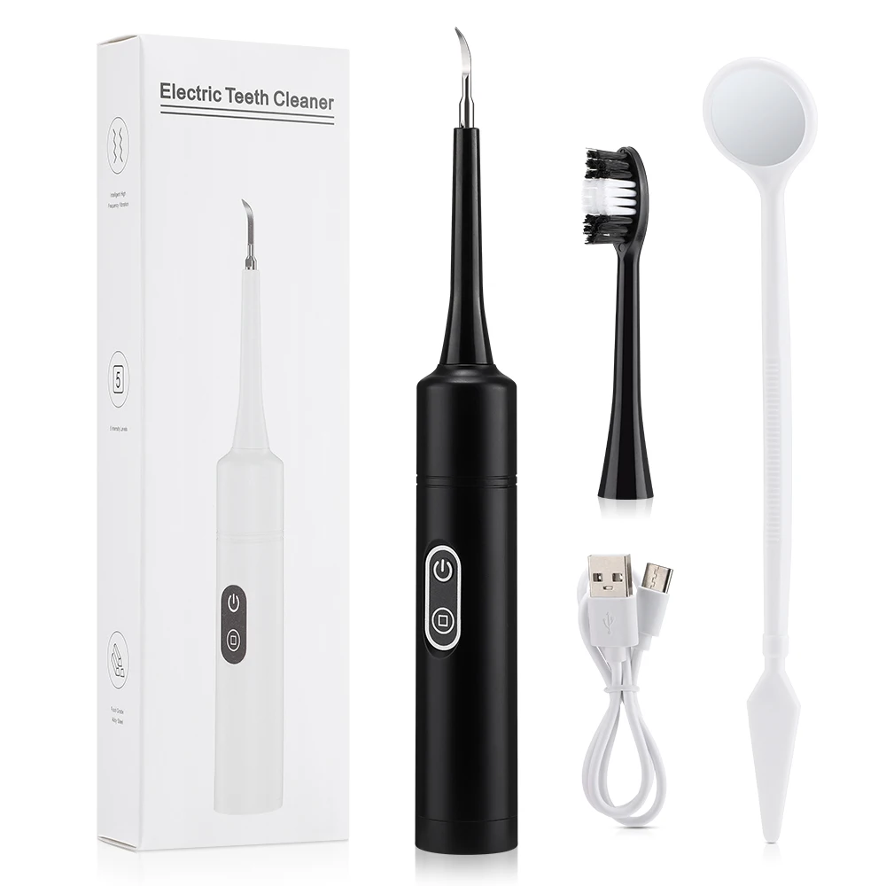 Teeth Whitening Home - Electric Sonic Vibration Dental Scaler Teeth