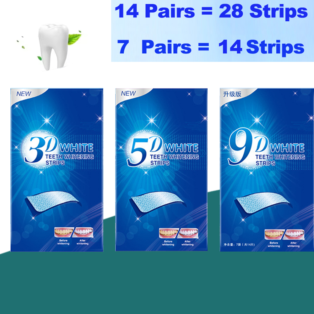 Fast Acting 3D 5D 9D Teeth Whi - Whitening Strip 3D review and price
