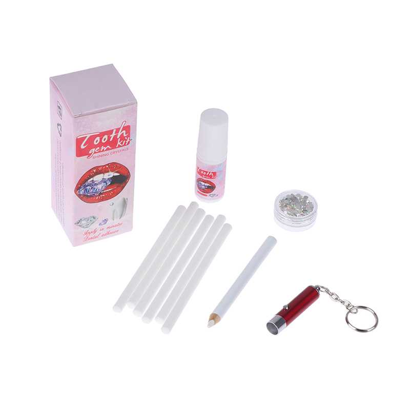 Tooth Gem Set White Dental Jew - Tooth Gem Kit review and price