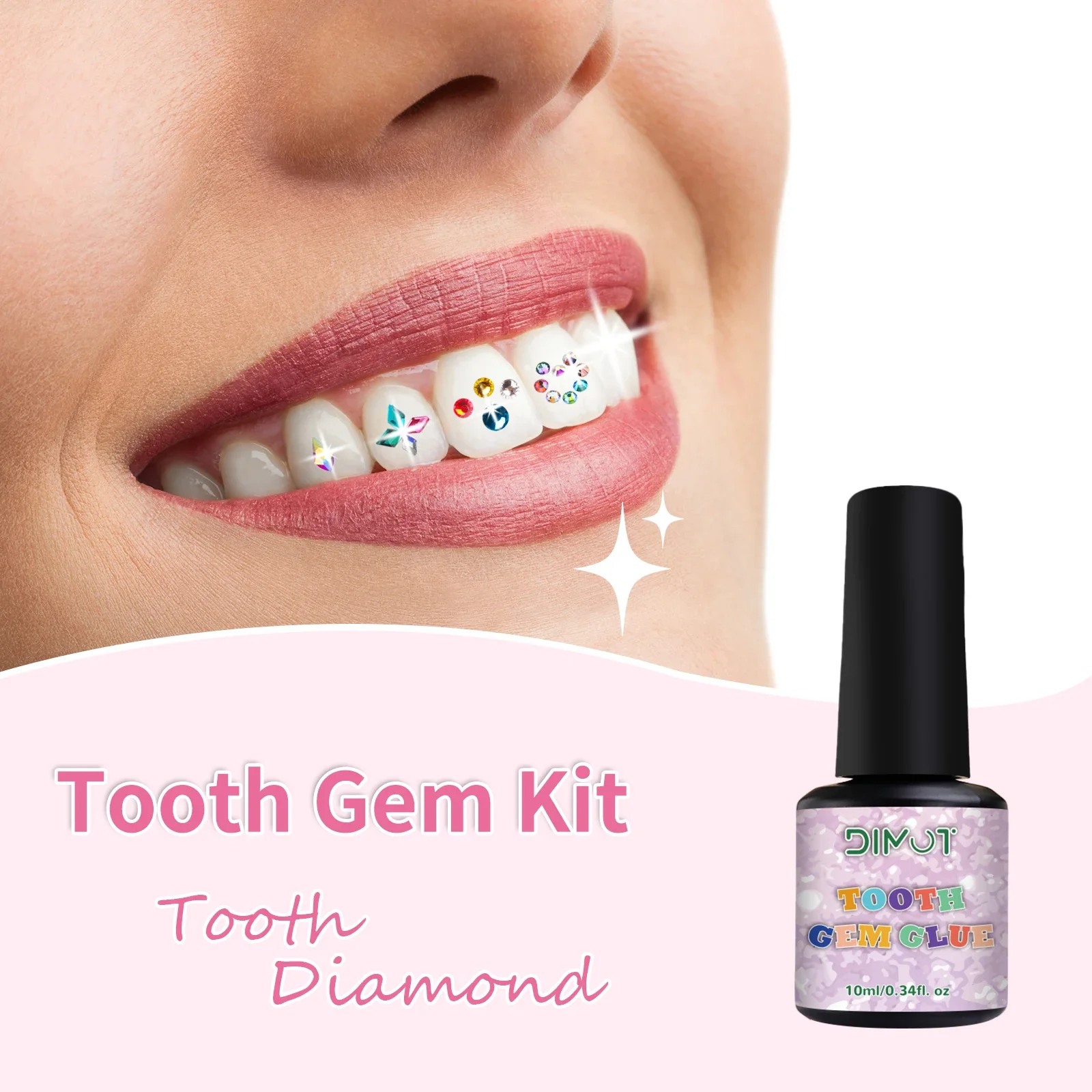 Tooth Jewelry Kit DIY Teeth Ge - Tooth Gem Kit review and price