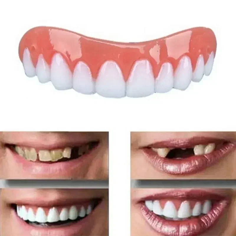 New False Teeth Silicone Upper - Teeth Whitening Veneers review and price