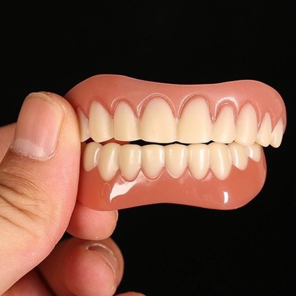 New False Teeth Silicone Upper - Teeth Whitening Veneers review and price