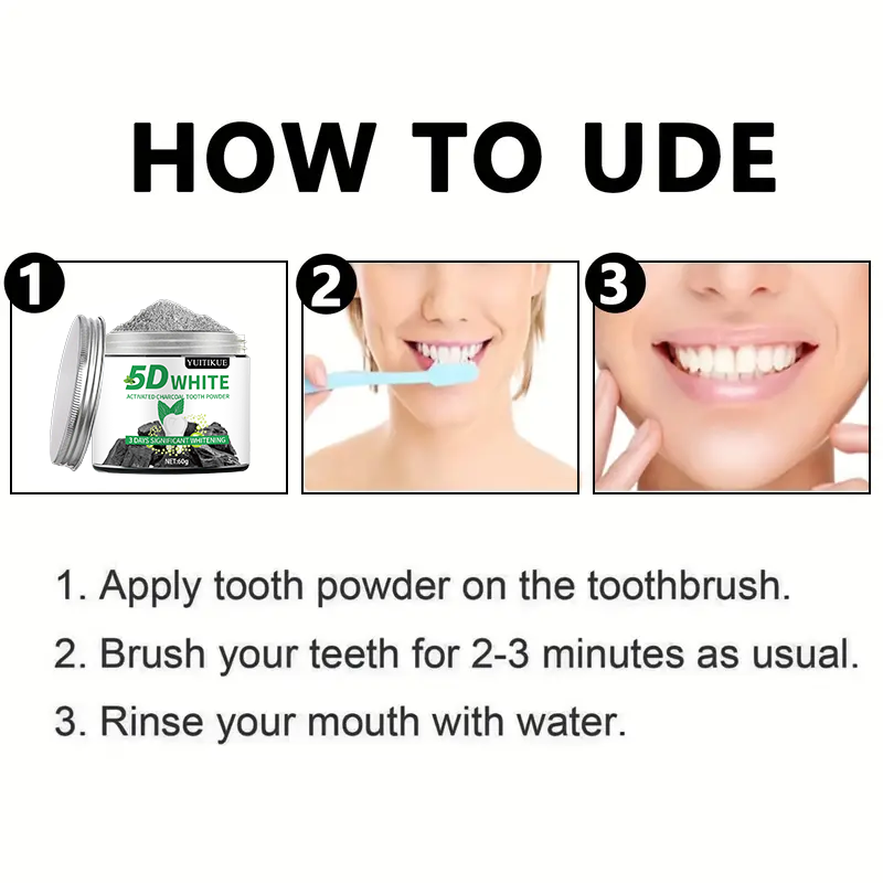 YUlTlKUE 5D White Activated ch - Teeth Whitening China review and price