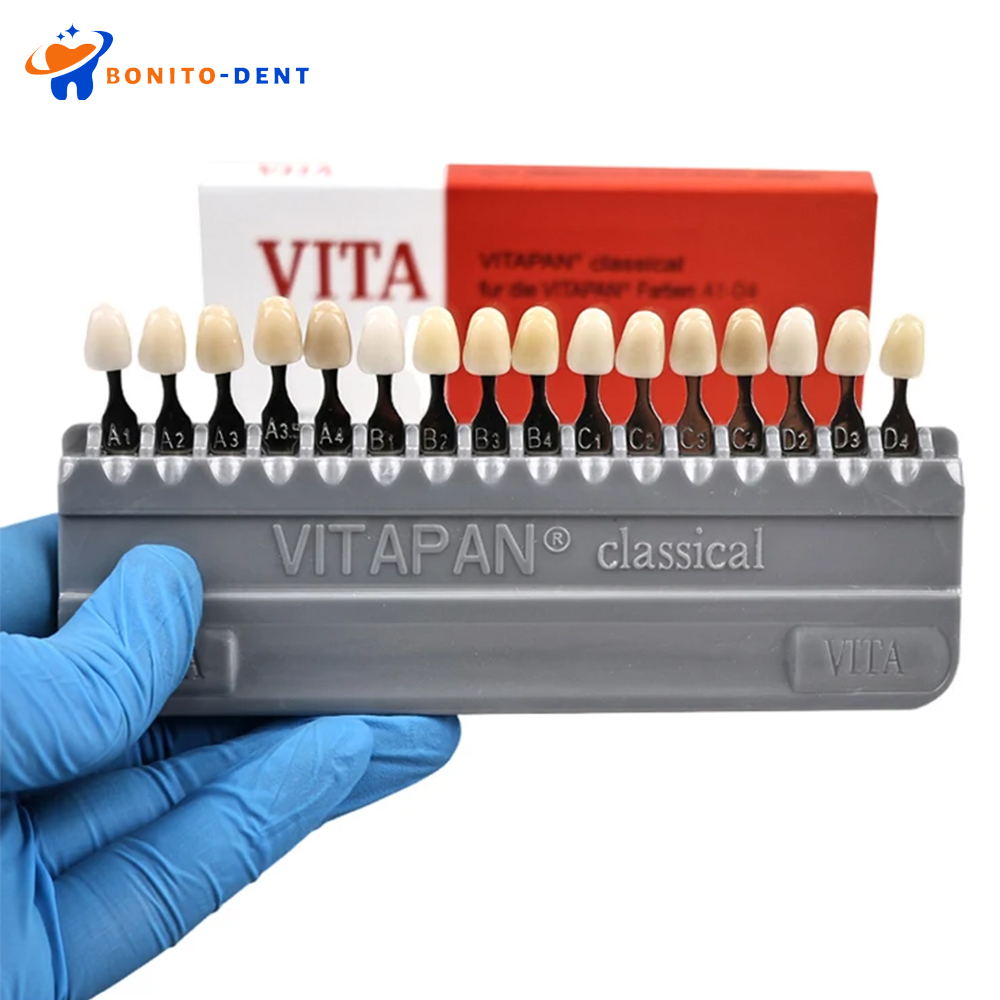 VITA 16 Colors Teeth Shade Gui - Teeth Whitening Shade Guide review and price