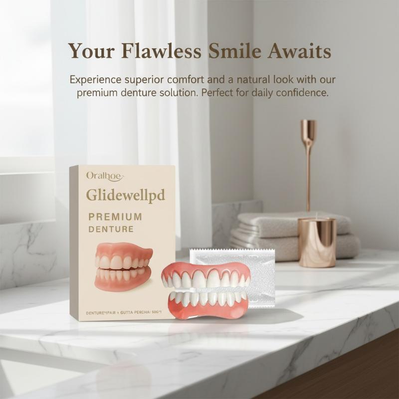 1 Set Full Denture Fake Teeth  - Teeth Whitening Veneers review and price