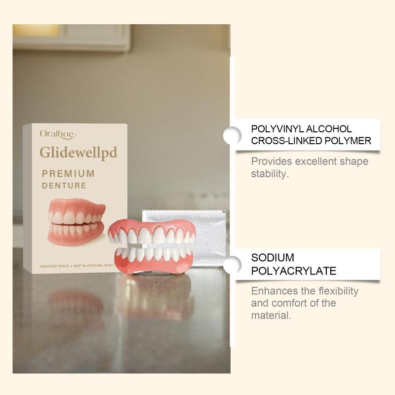 1 Set Full Denture Fake Teeth  - Teeth Whitening Veneers review and price