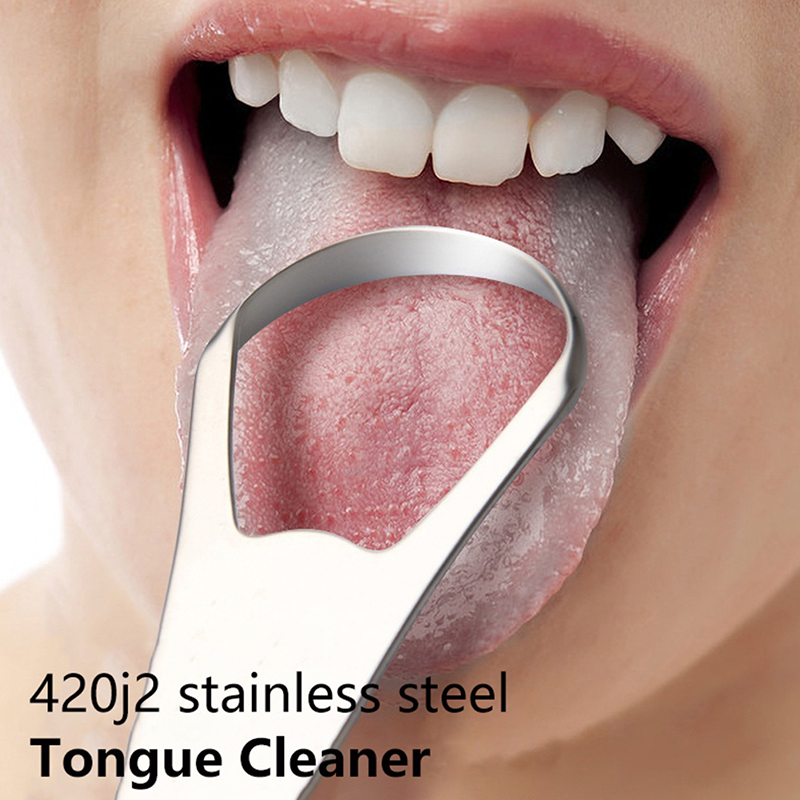{QTG333} Portable Tongue Clean - Tongue Scraper Metal review and price