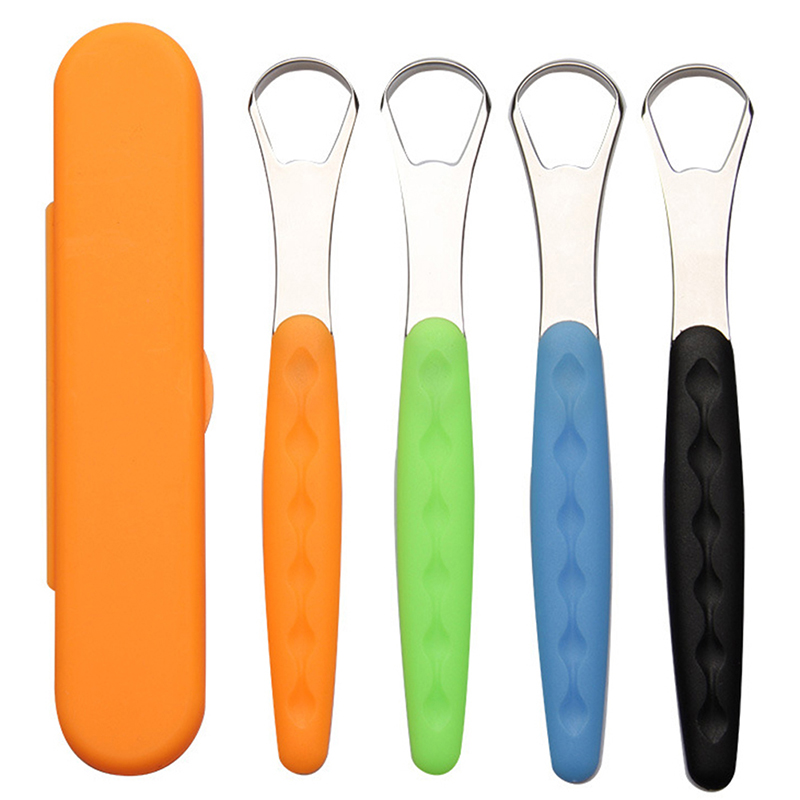 {QTG333} Portable Tongue Clean - Tongue Scraper Metal review and price