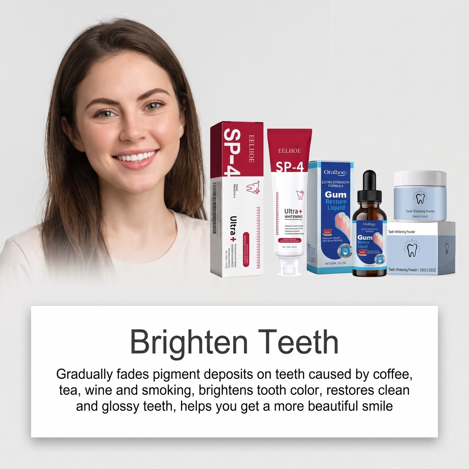 Oral Care Combo Set Whitening  - Teeth Whitening China review and price