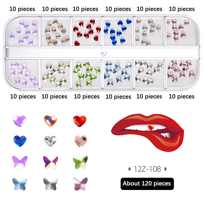 1Set Dental Crystal Fashion Te - Tooth Gem Kit review and price