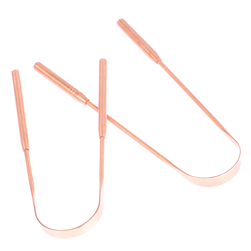 1pcs Copper Tongue Scraper Cle - Tongue Scraper Metal review and price