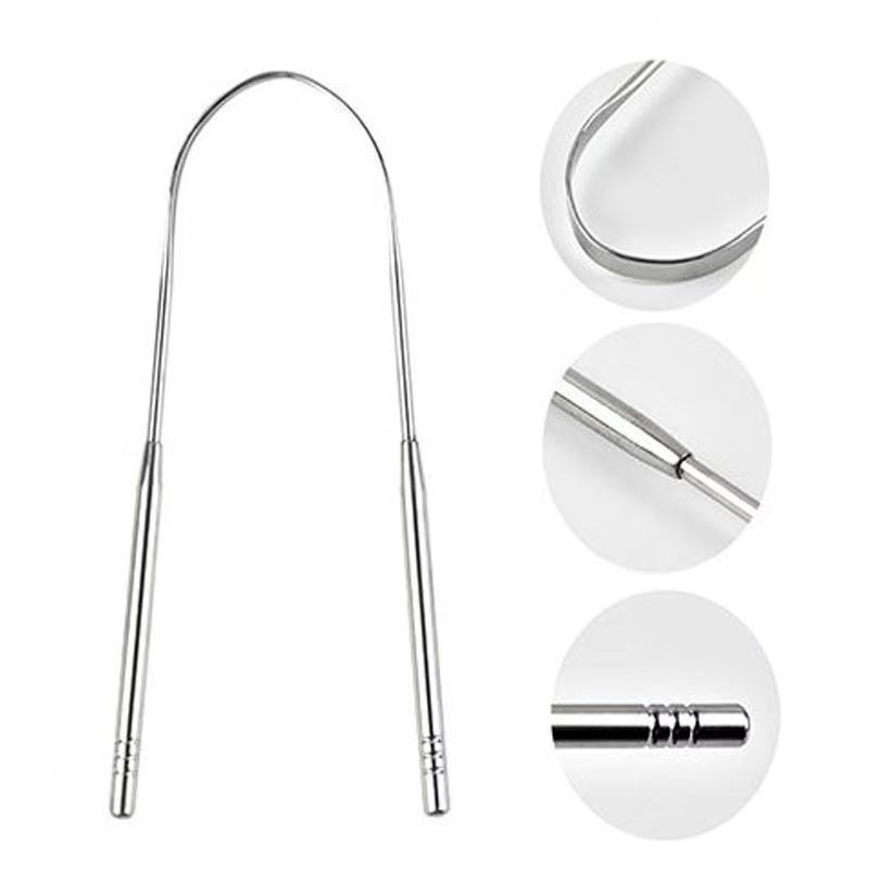 Rose Gold U-shaped Stainless S - Tongue Scraper Metal review and price
