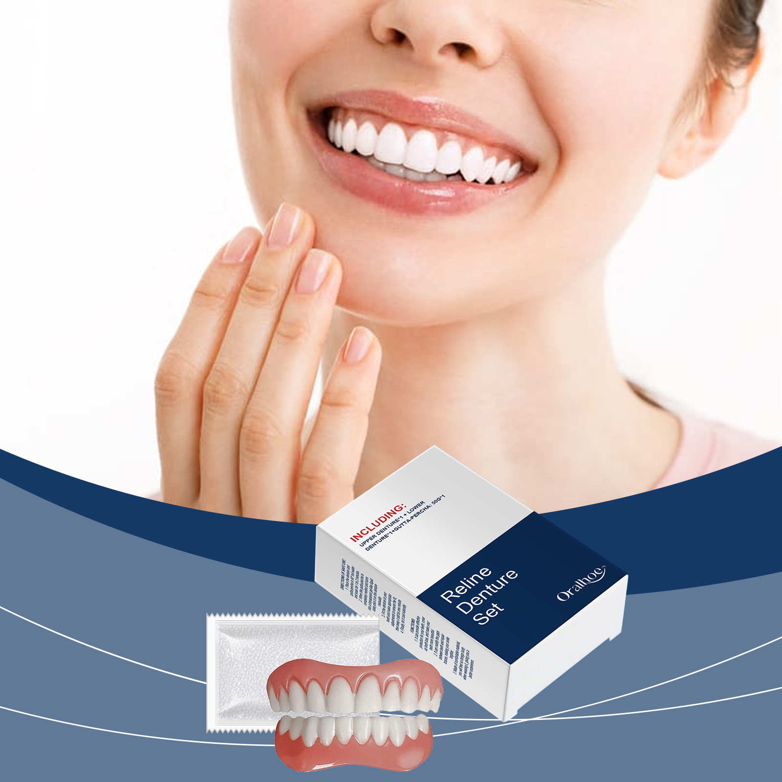 False Teeth Dentures Temporary - Teeth Whitening Veneers review and price