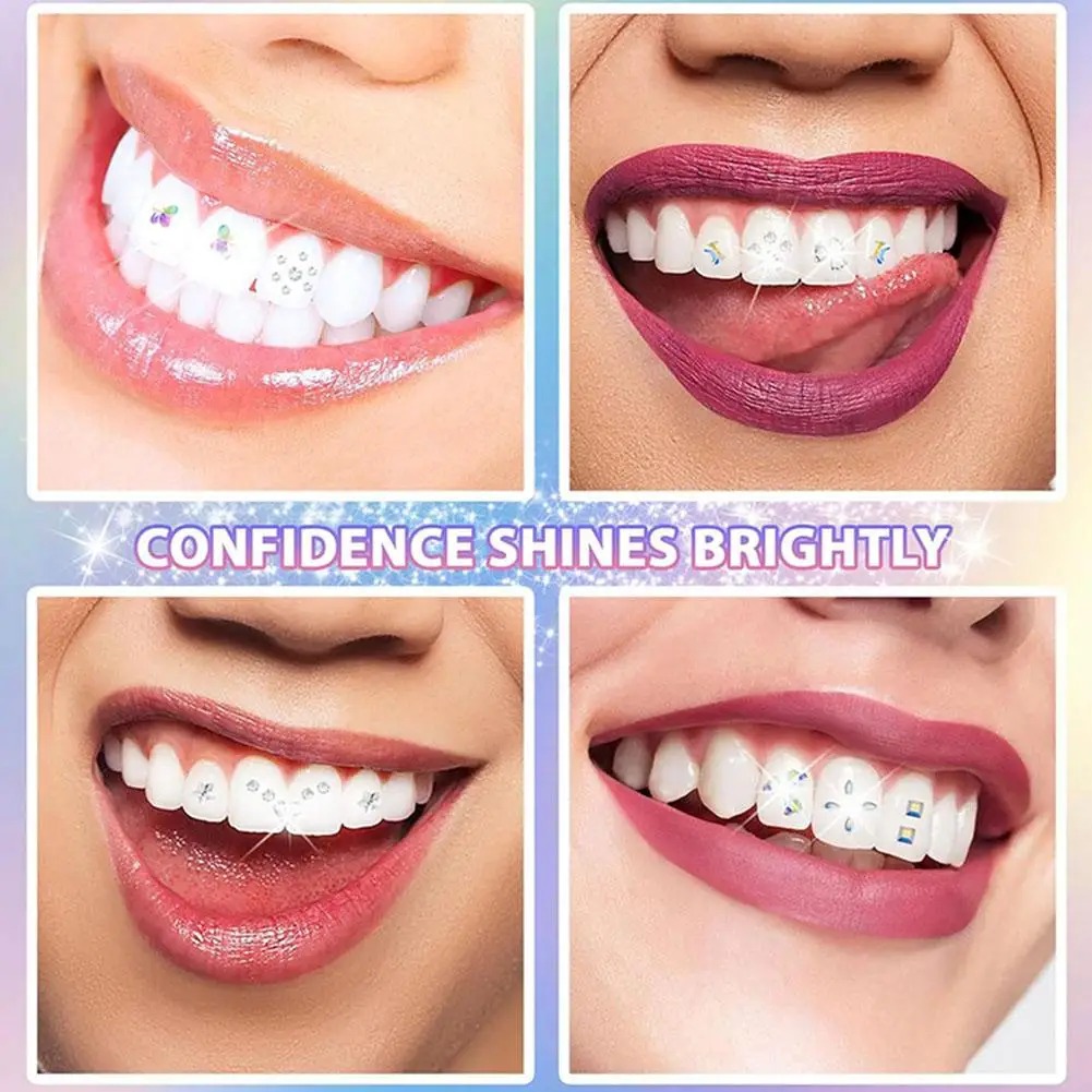 DIY Teeth Gems Kit Clear Preci - Tooth Gem Kit review and price