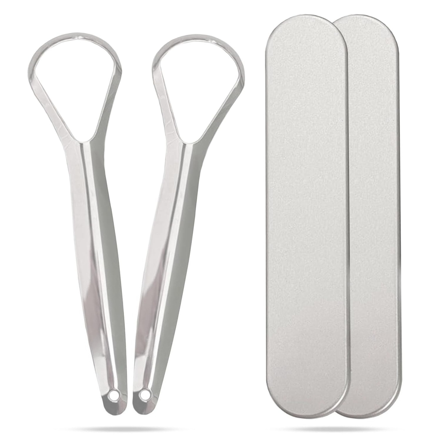 1/2pcs Stainless Steel Tongue  - Tongue Scraper Metal review and price