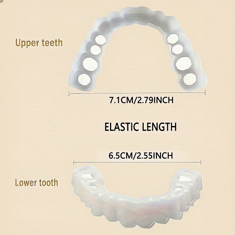 New Full Mouth Temporary Venee - Teeth Whitening Veneers review and price