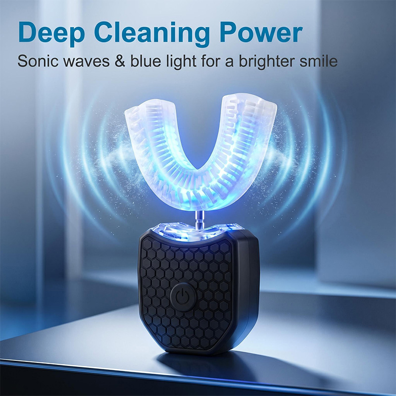 U-shaped electric toothbrush - - Teeth Whitening Device review and price