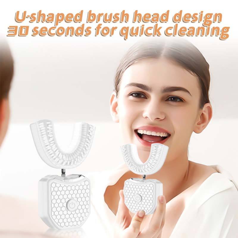 U-shaped electric toothbrush - - Teeth Whitening Device review and price