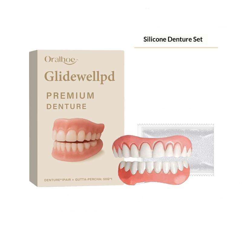 1Set Safe Silicone Upper & Low - Teeth Whitening Veneers review and price