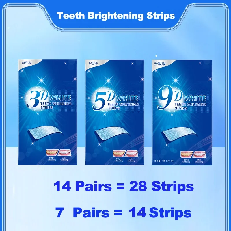 3D/5D/9D Whitening Teeth White - Whitening Strip 3D review and price