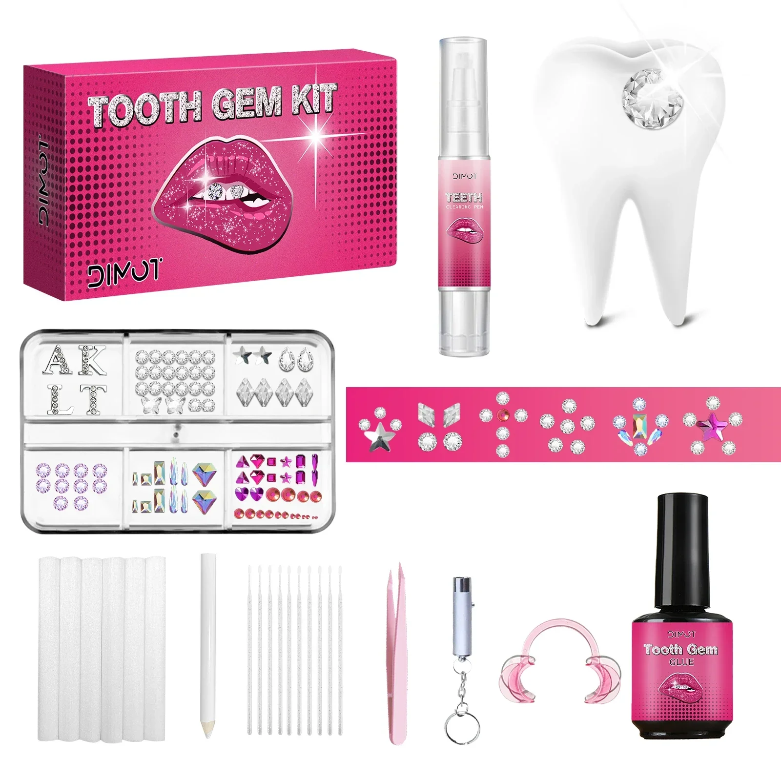 DIY Tooth Gem Kit with Crystal - Tooth Gem Kit review and price