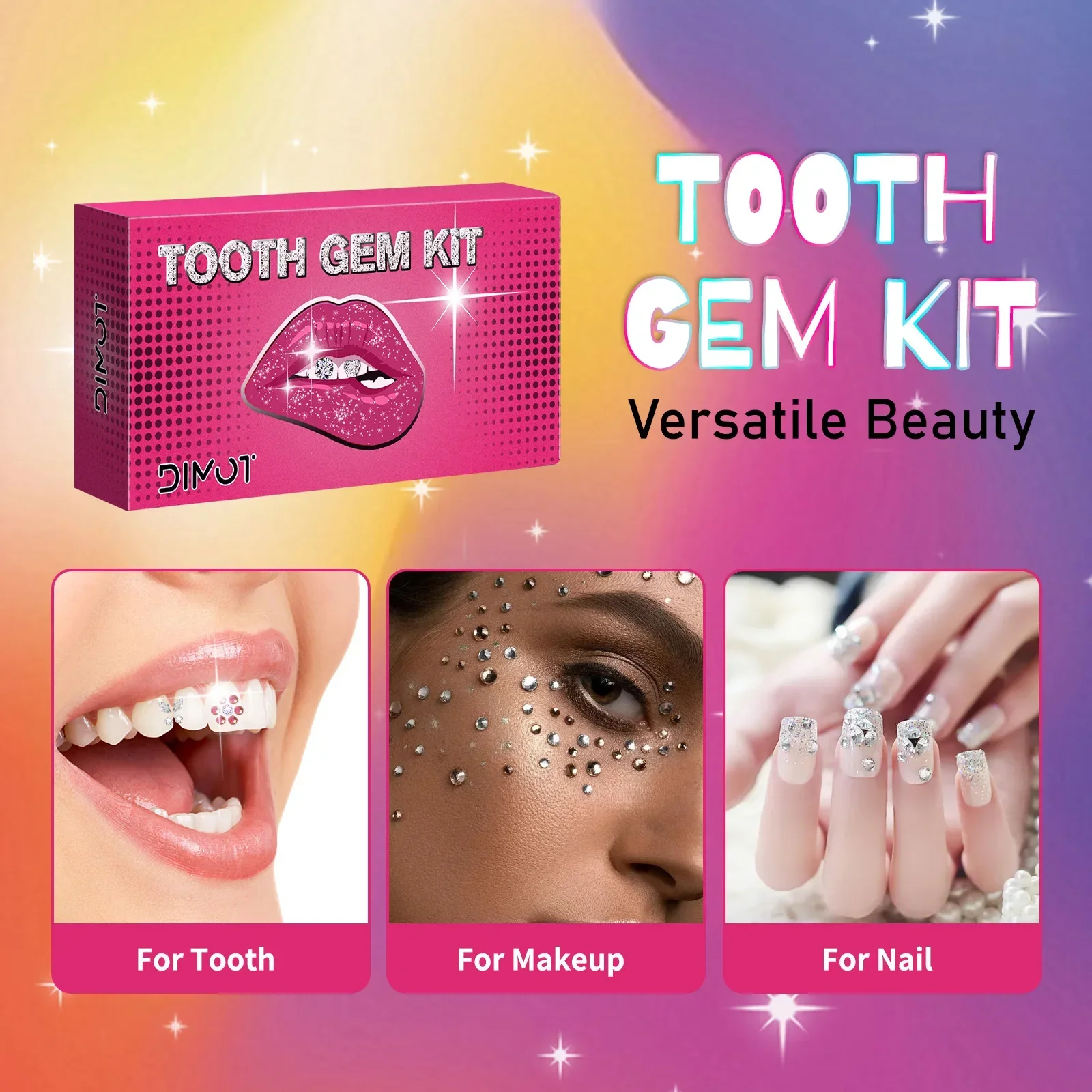DIY Tooth Gem Kit with Crystal - Tooth Gem Kit review and price