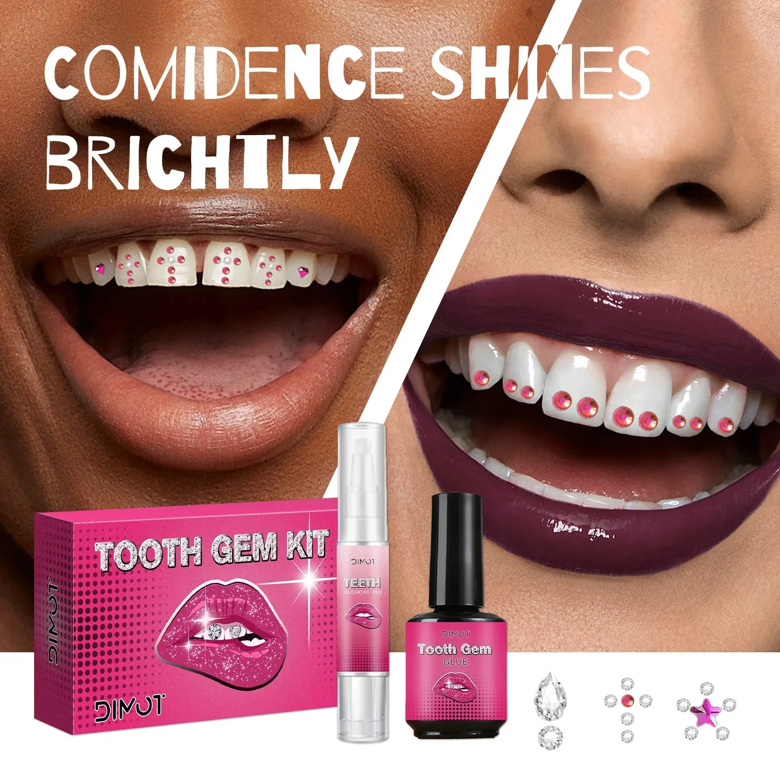 DIY Tooth Gem Kit with Crystal - Tooth Gem Kit review and price