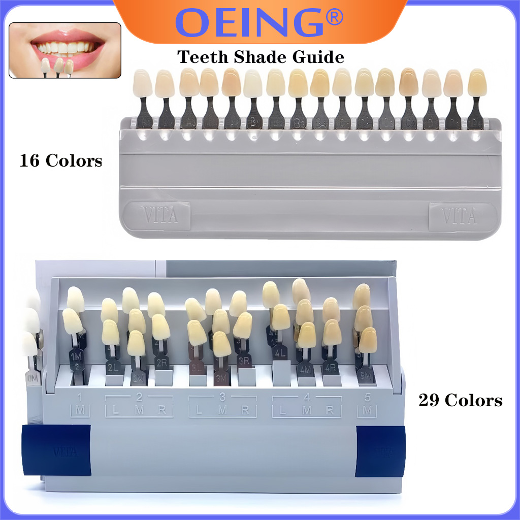 29/16 Colors Teeth Shade Guide - Teeth Whitening Shade Guide review and price
