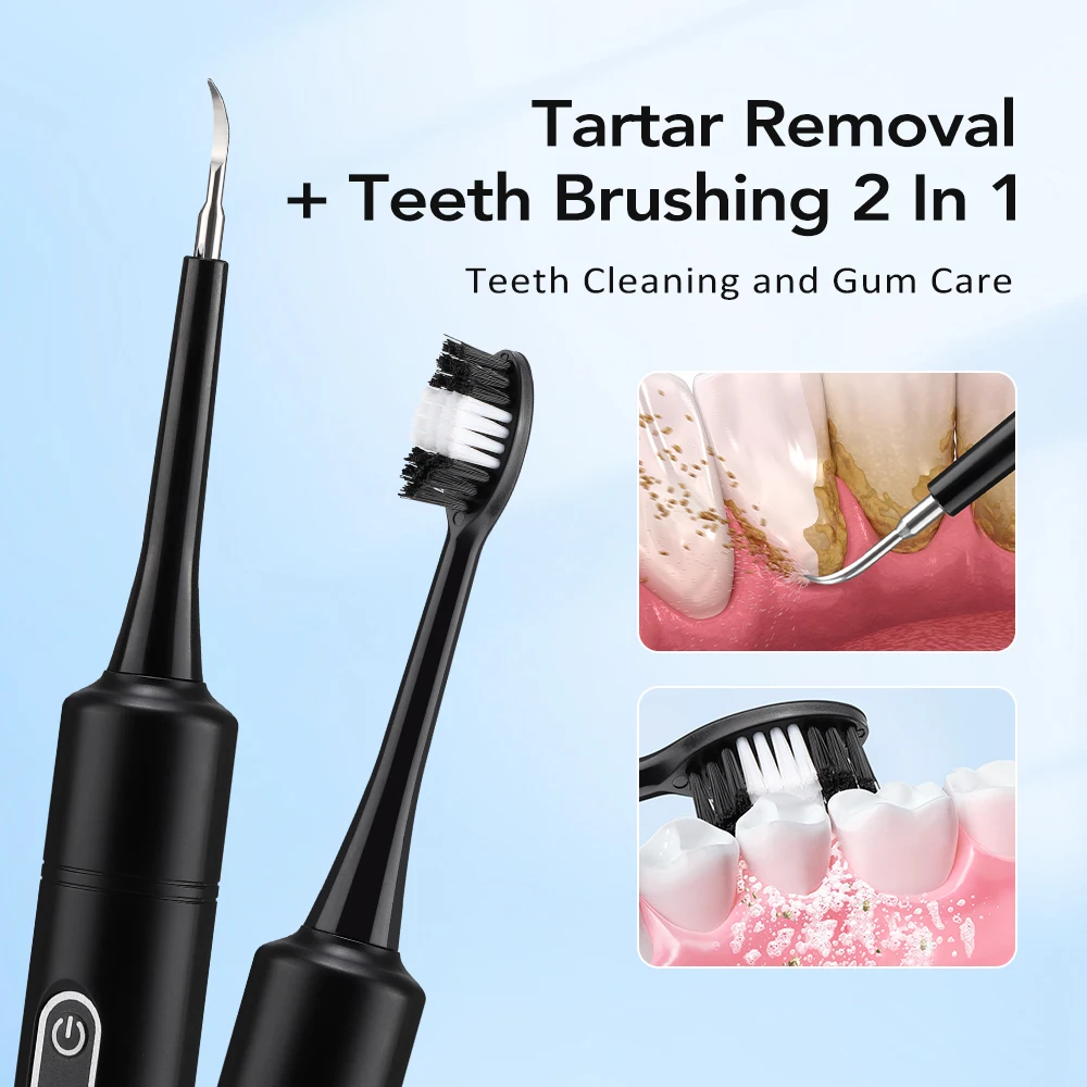 Electric Sonic Vibration Denta - Teeth Whitening Home review and price