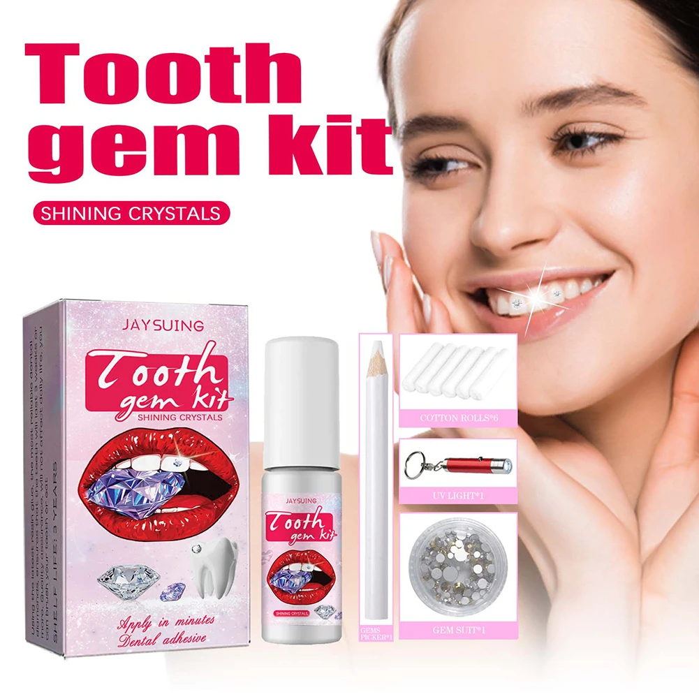 DIY Tooth Gems Kit with Crysta - Tooth Gem Kit review and price