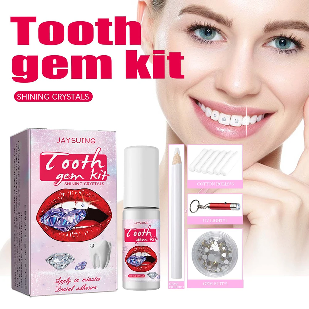 DIY Tooth Gems Kit with Crysta - Tooth Gem Kit review and price