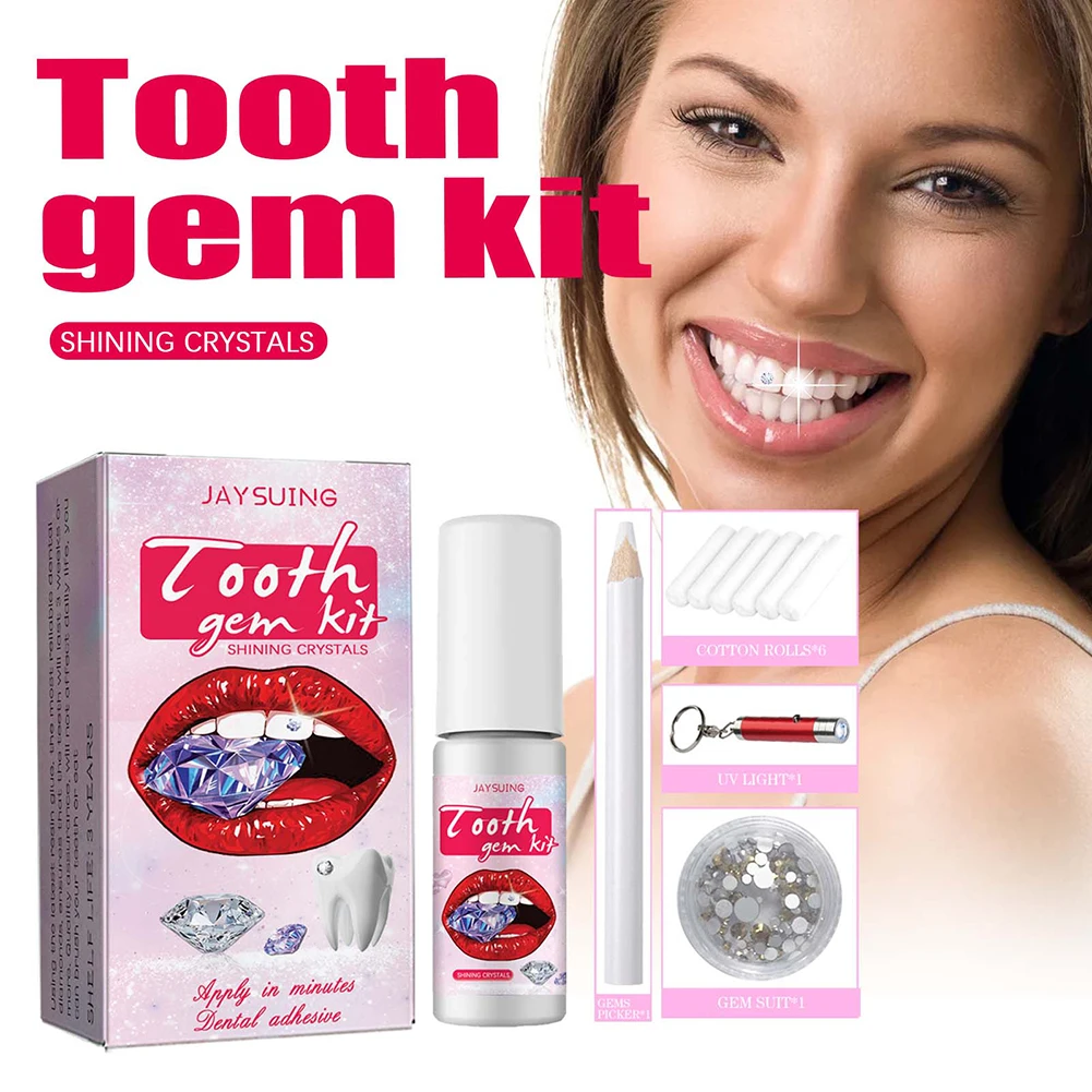 DIY Tooth Gems Kit with Crysta - Tooth Gem Kit review and price